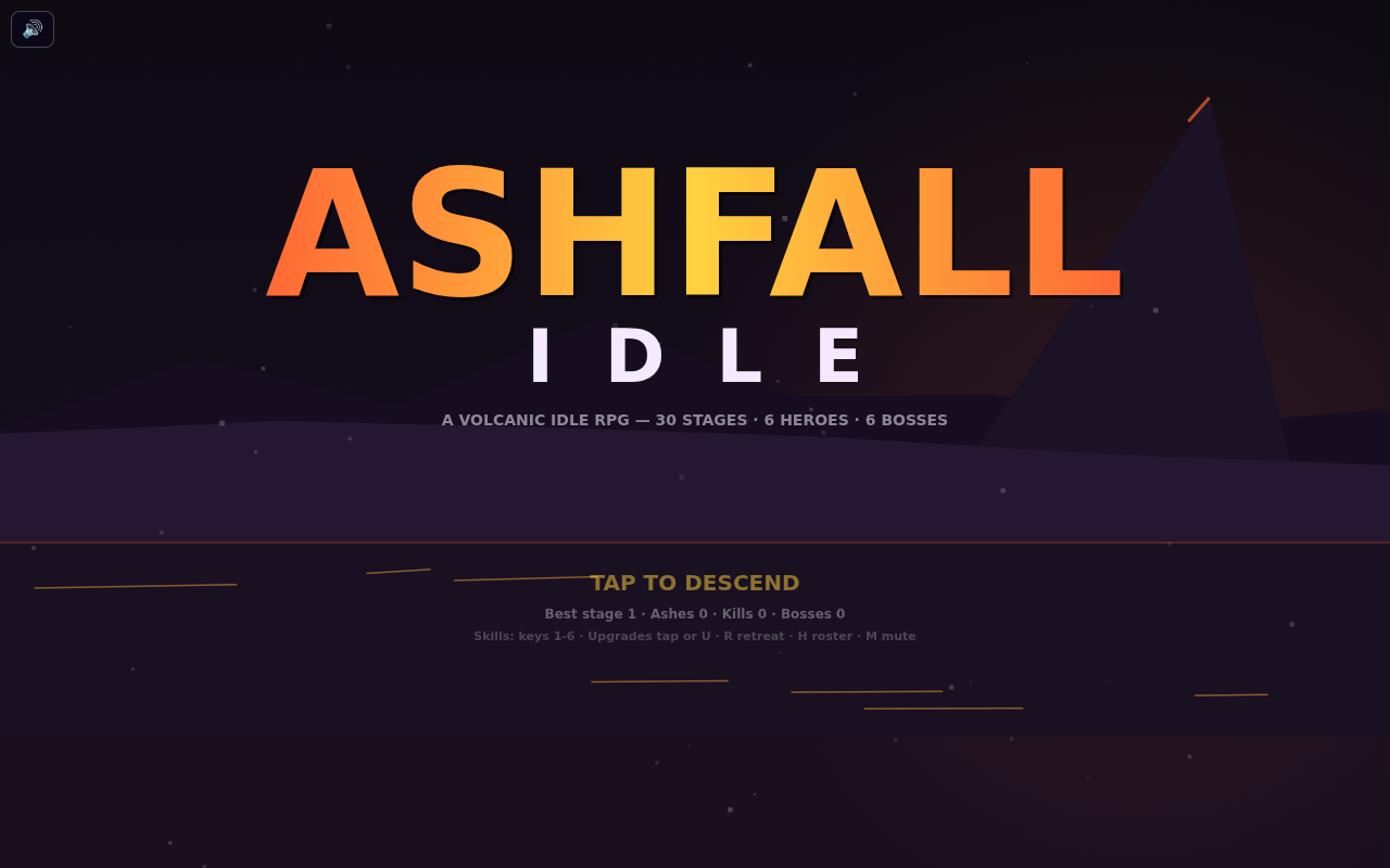 Ashfall Idle