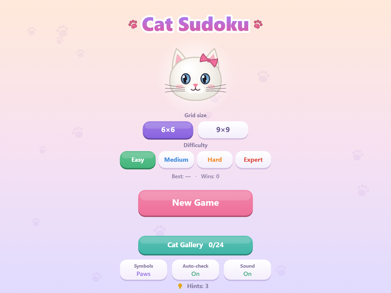 Cat Sudoku