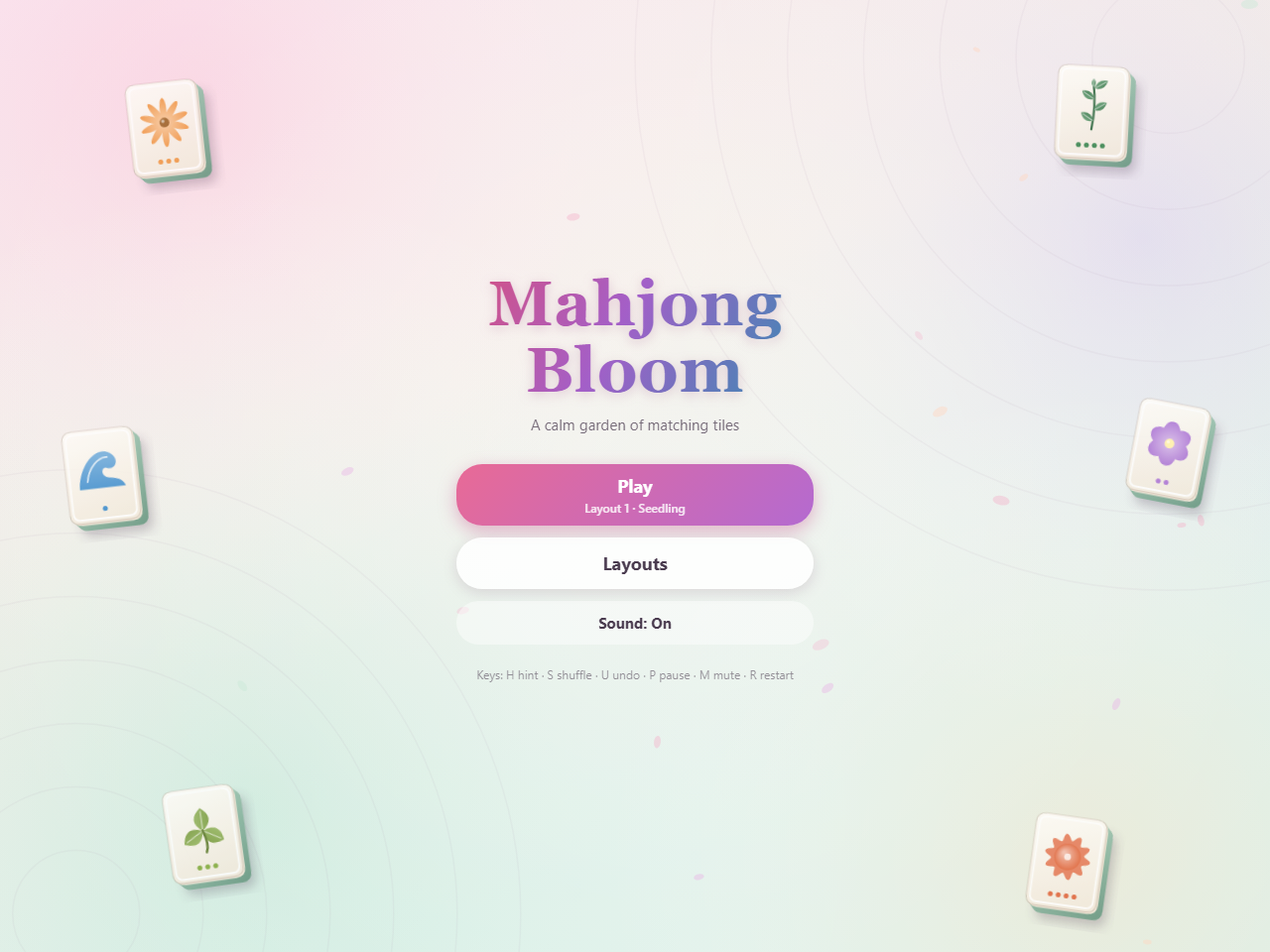 Mahjong Bloom