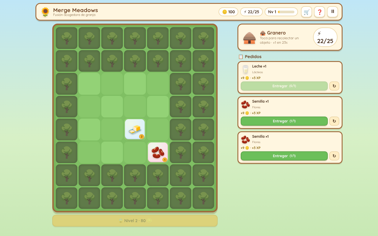 Merge Meadows Screenshot 3 · L33t Pro Games