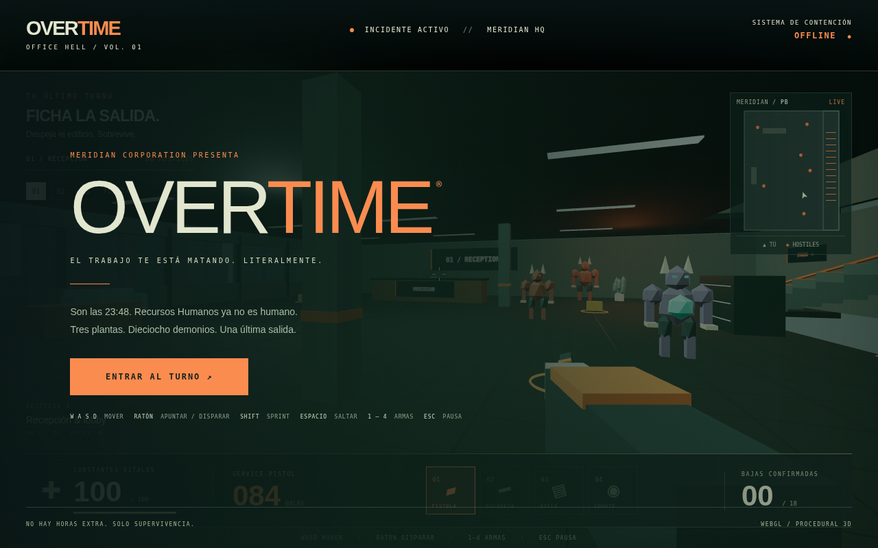 OVERTIME — Office Hell screenshot