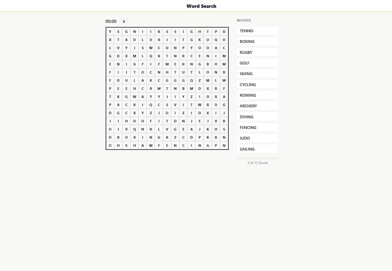 Pasatiempos screenshot