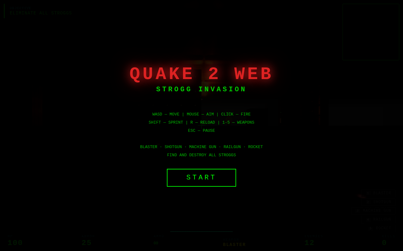 Quake 2 Web — Retro FPS