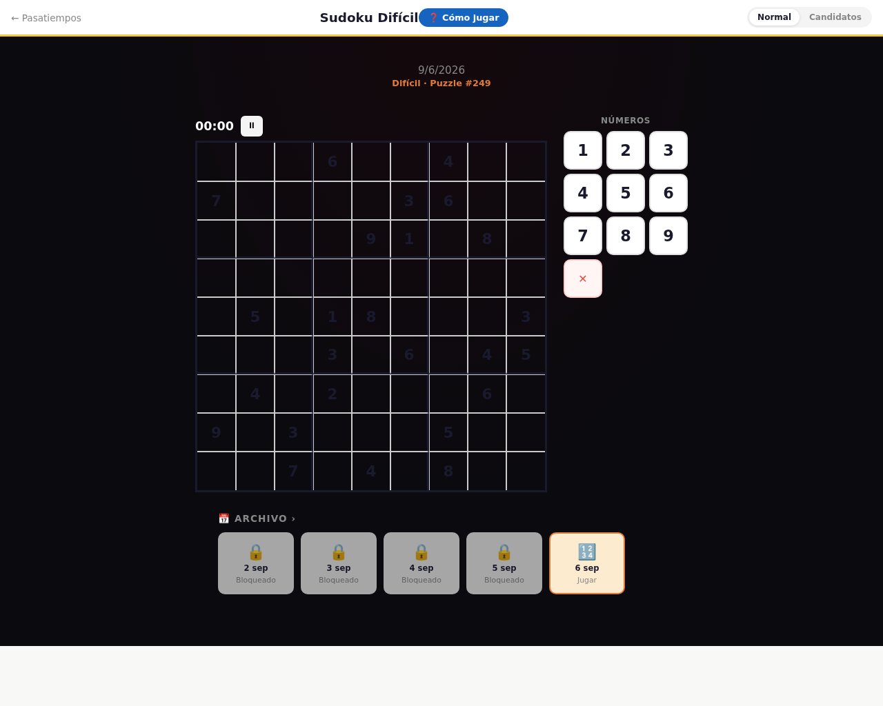 Sudoku Difícil
