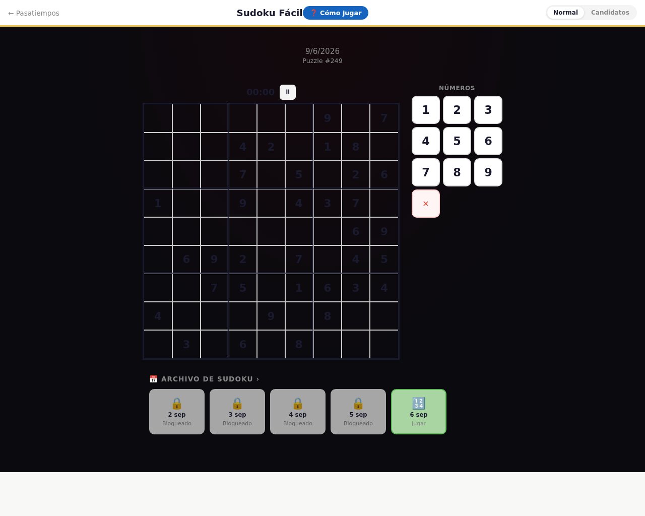 Sudoku del Día