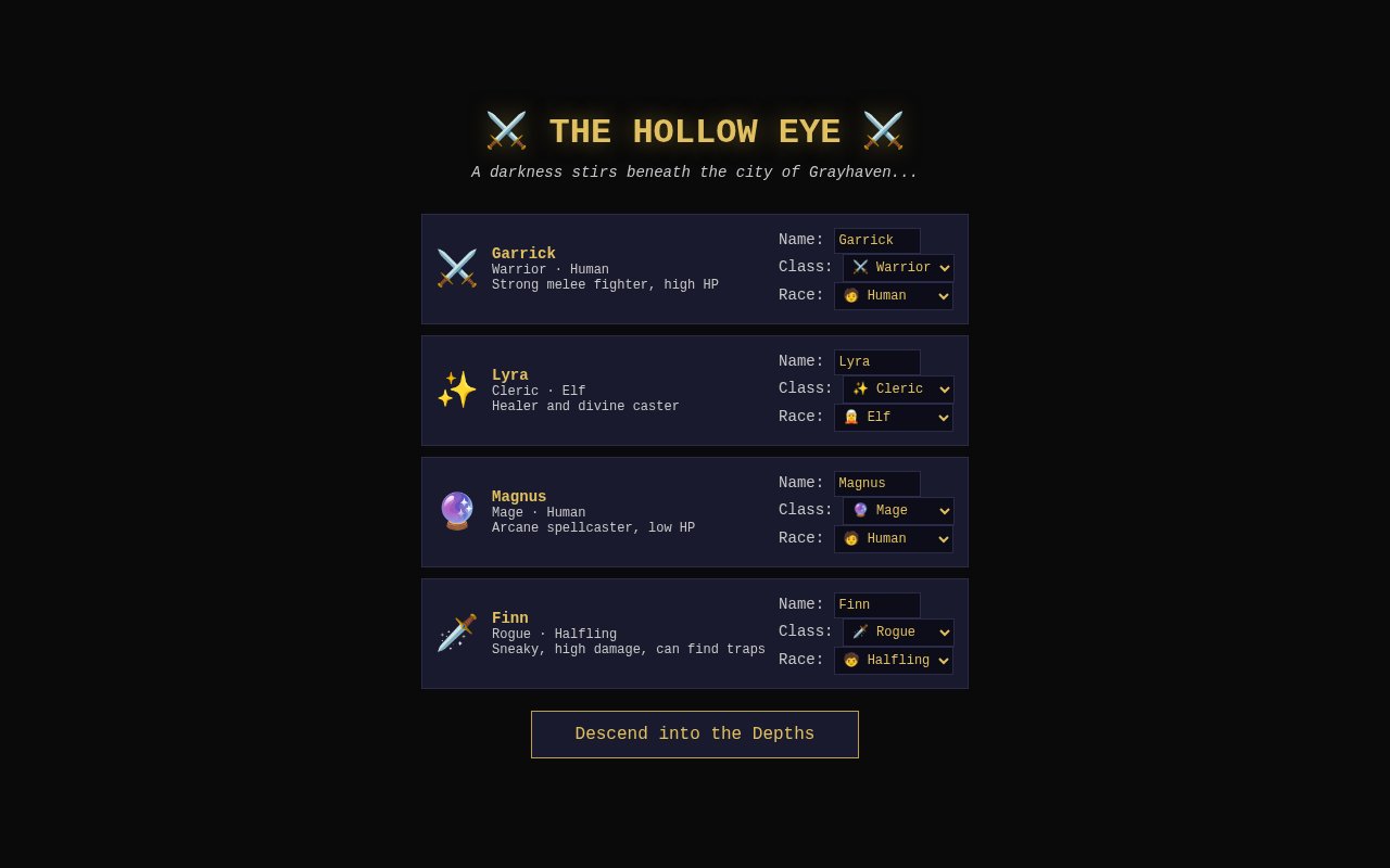 The Hollow Eye