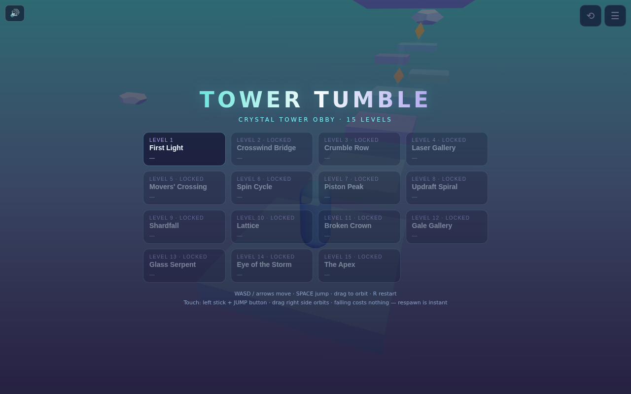 Tower Tumble Obby