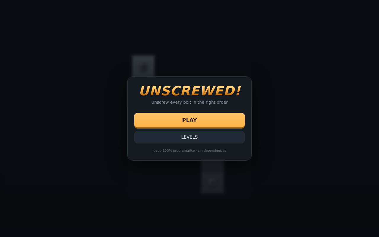 Unscrewed! screenshot